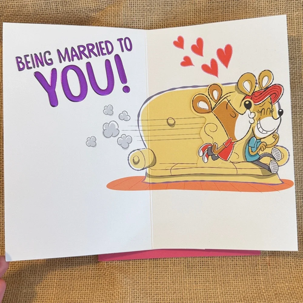 🌻 Bundle of 2 Hallmark Husband to Wife Birthday Cards